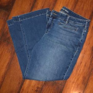 Lands end mid rise jean